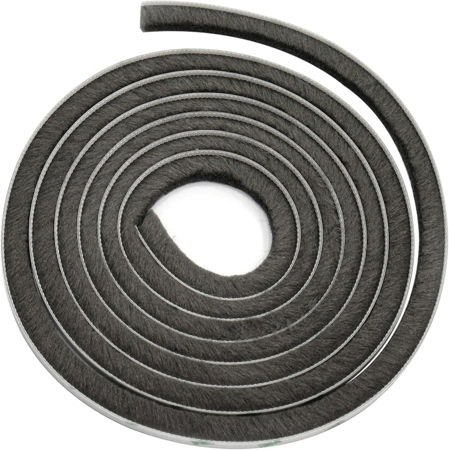 Self-Adhesive Weather Stripping Seal for Doors and Windows – Soundproof, Dustproof, Draft-Blocking Pile Strip (8.2FT, 0.28" Wide X 0.47" Thick)
