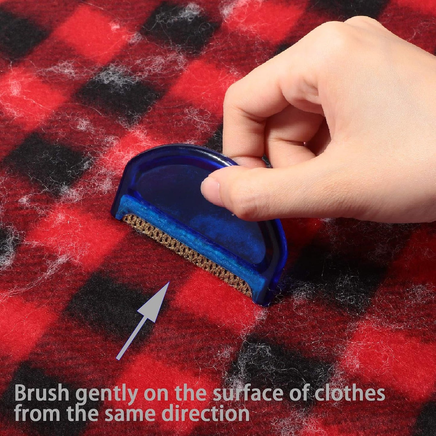 Boao 2 Pieces Fine Wool Clothes Sweater Combs and Sweater Fabric Shaver, Multi-Fabric Garments De-Pilling De-fuzzing Lint Fuzz Balls Cleaning Tools to Remove Pills, Fuzz and Lint from Clothes