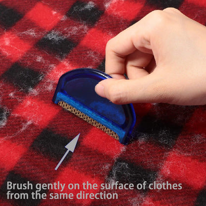 Boao 2 Pieces Fine Wool Clothes Sweater Combs and Sweater Fabric Shaver, Multi-Fabric Garments De-Pilling De-fuzzing Lint Fuzz Balls Cleaning Tools to Remove Pills, Fuzz and Lint from Clothes