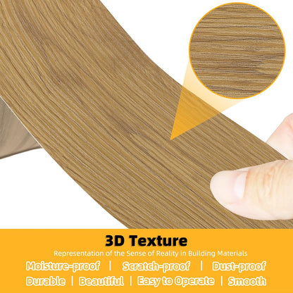 GSCIT Club Wood Grain Repair Tape, 2.4 inch X 15ft Self Adhesive Maple Grain Repair Patch for Tables, Chairs, Baseboards, Doors, Windows, Floors, Handicraft DIY. - Colors A