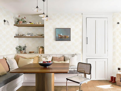 Boho Wallpaper Neutral Peel and Stick Wallpaper 78.7"x17.3" Geometric Wall Paper Beige and White Contact Paper Textured Removable Vinyl Waterproof for Bedroom Farmhouse Kitchen Bathroom