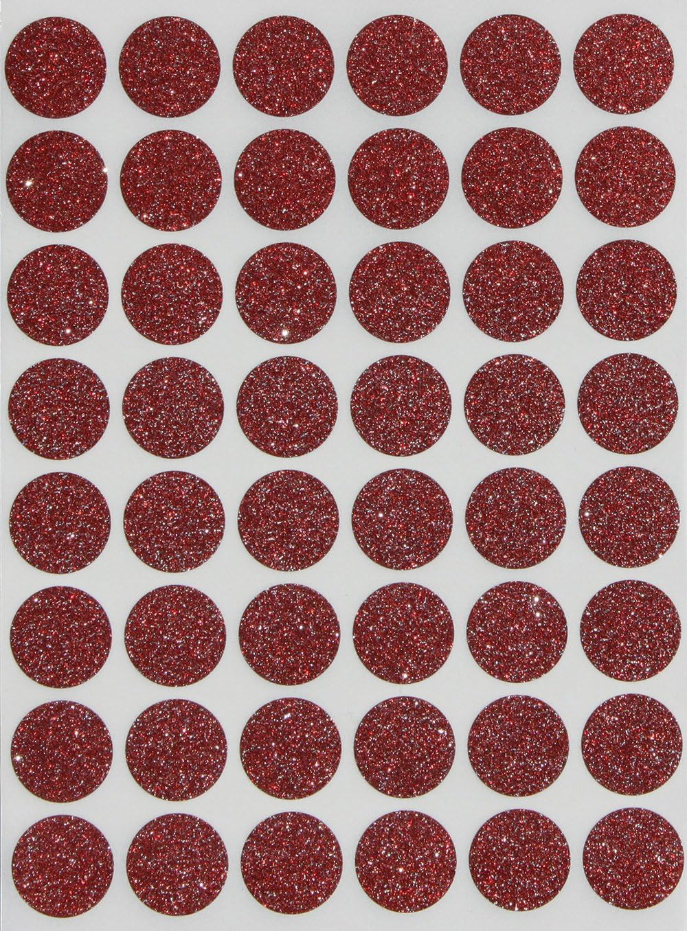 Royal Green Dot Sticker 11/16" Inch (17mm) Colored Labels in Purple - 2400 Pack - Colors B