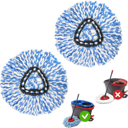 Pedal Bearing Replacement Compatible with O Cedar Mop Bucket, One Way Clutch Gear Sprockets Repair Spin Mop and Bucket, 2 Packs