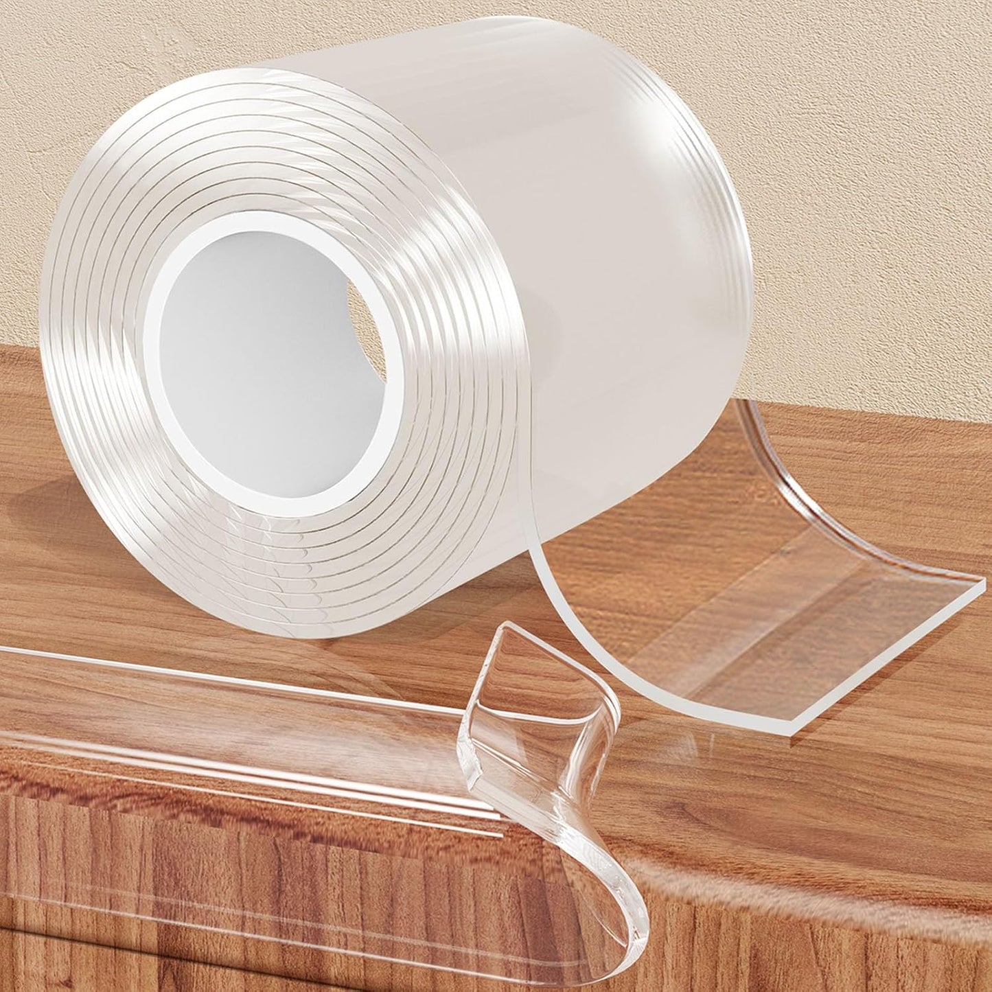 Corner Protectors Baby Proofing,2 in x 6.6ft Clear Edge Protector Strip,Furniture Corner Guards,Cabinets,Tables and Window Sill Sharp Corner Safety Bumpers
