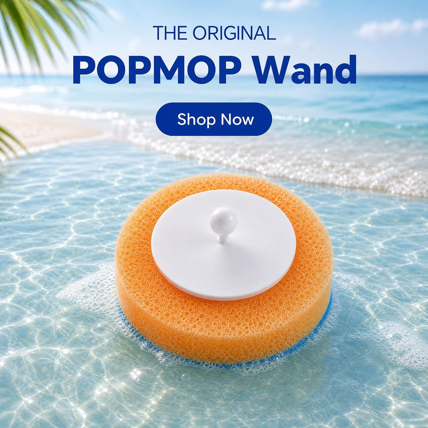 Disposable Toilet Brush and Holder Set - Hands-Free Eject Sponge Toilet Wand with Floor Standing Caddy, Secure-Lock Hangable Toilet Scrubber