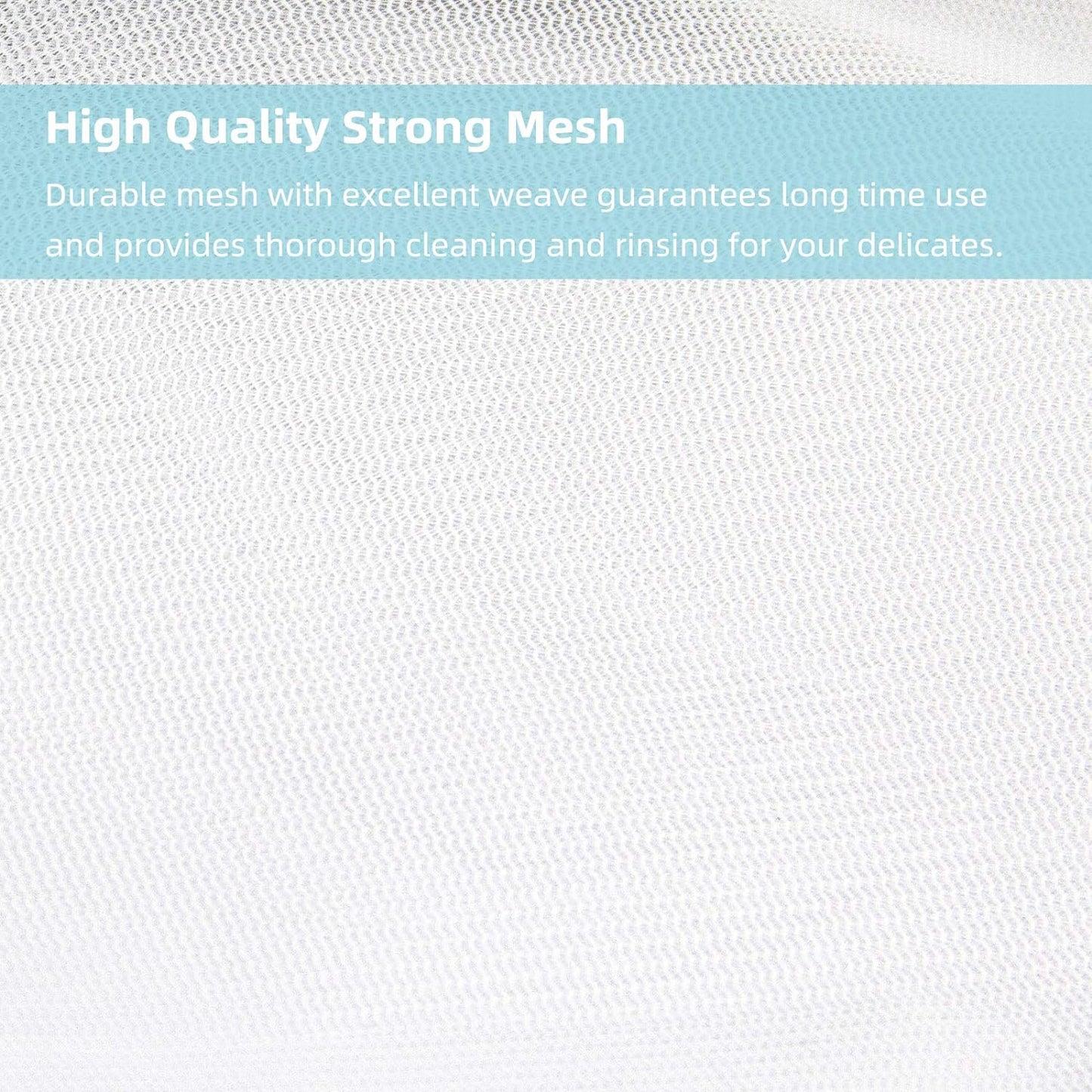 GOGOODA Mesh Laundry Bags for Delicates Durable Protective Wash Bags | Travel Storage Bags for Intimates Lingerie, 3PCS（3XXL）