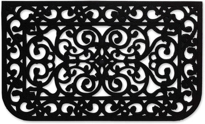 DII Rubber Doormats Collection All Weather, 18x30, Knobby