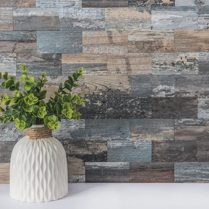Art3d 10-Pack Peel and Stick Wall Tile for Backsplash, Stick on Stone Tile for Kitchen Bathroom Fireplace Vanitity in Stone Beige