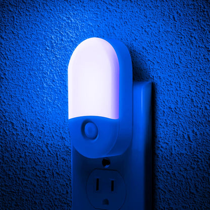 L LOHAS LED Night Lights Plug into Wall, [2 Pack] LED Dimmable Night Light with Light Sensors, 30/60LM Adjustable Brightness Nightlights, Soft White 3000K Automatic Night Light for Kid, Hallway