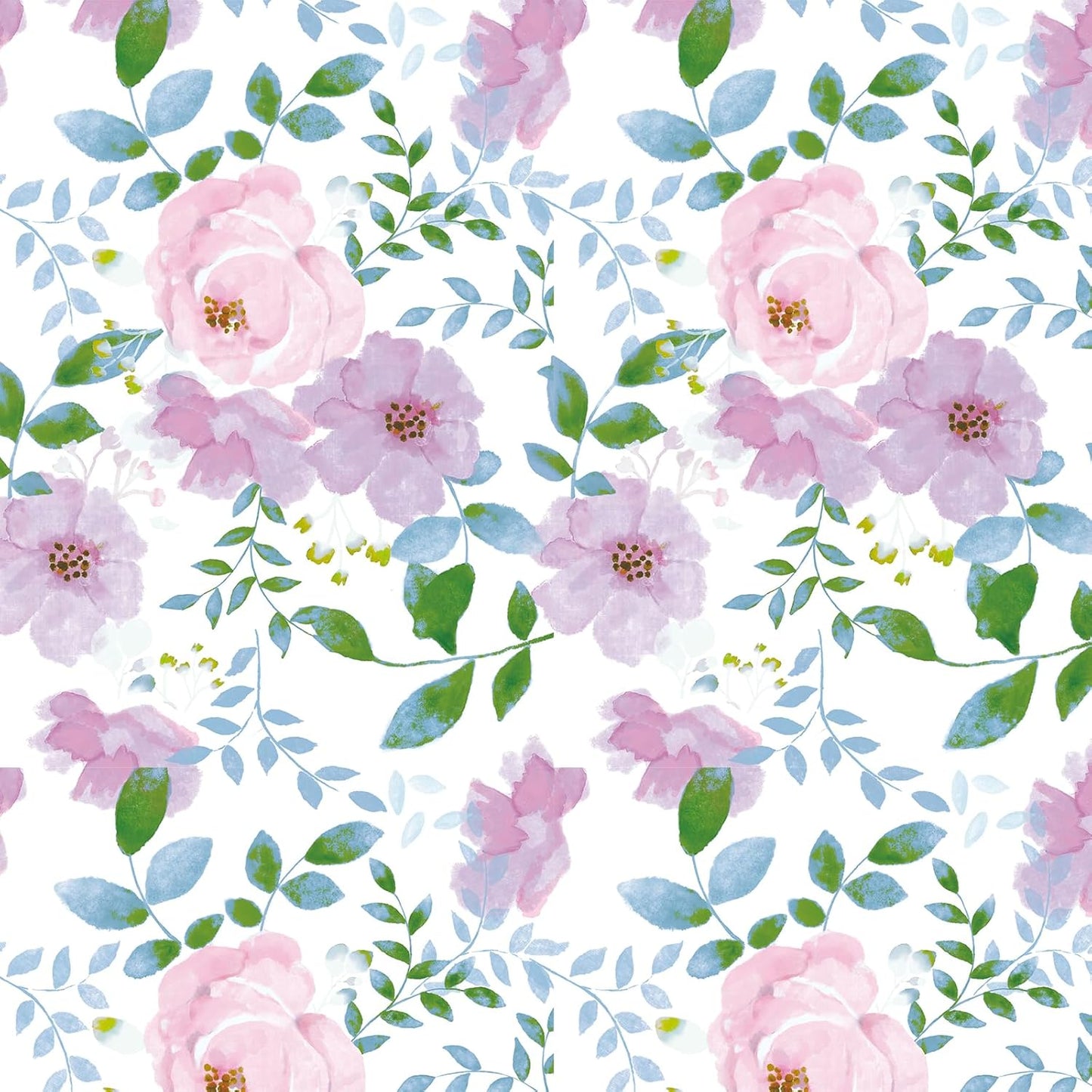 Removable Peel and Stick Wallpaper Boho 17.5 x 118 in Floral for Bedroom Bathroom Easy Peel Off Stick on Wallpaper Contact Paper Renter Friendly Wall Paper