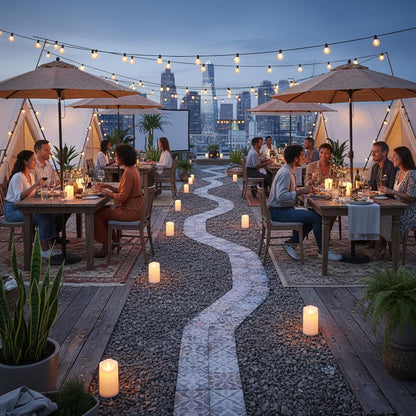 Flameless Candles 4" 5" 6" Set of 3 Ivory Outdoor Indoor Pillars 3" Diameter Battery Operated Flickering Candles Include 10-Key Remote Timer Function 400+ Hours Requires 2 AA Batteries（3 Pack)