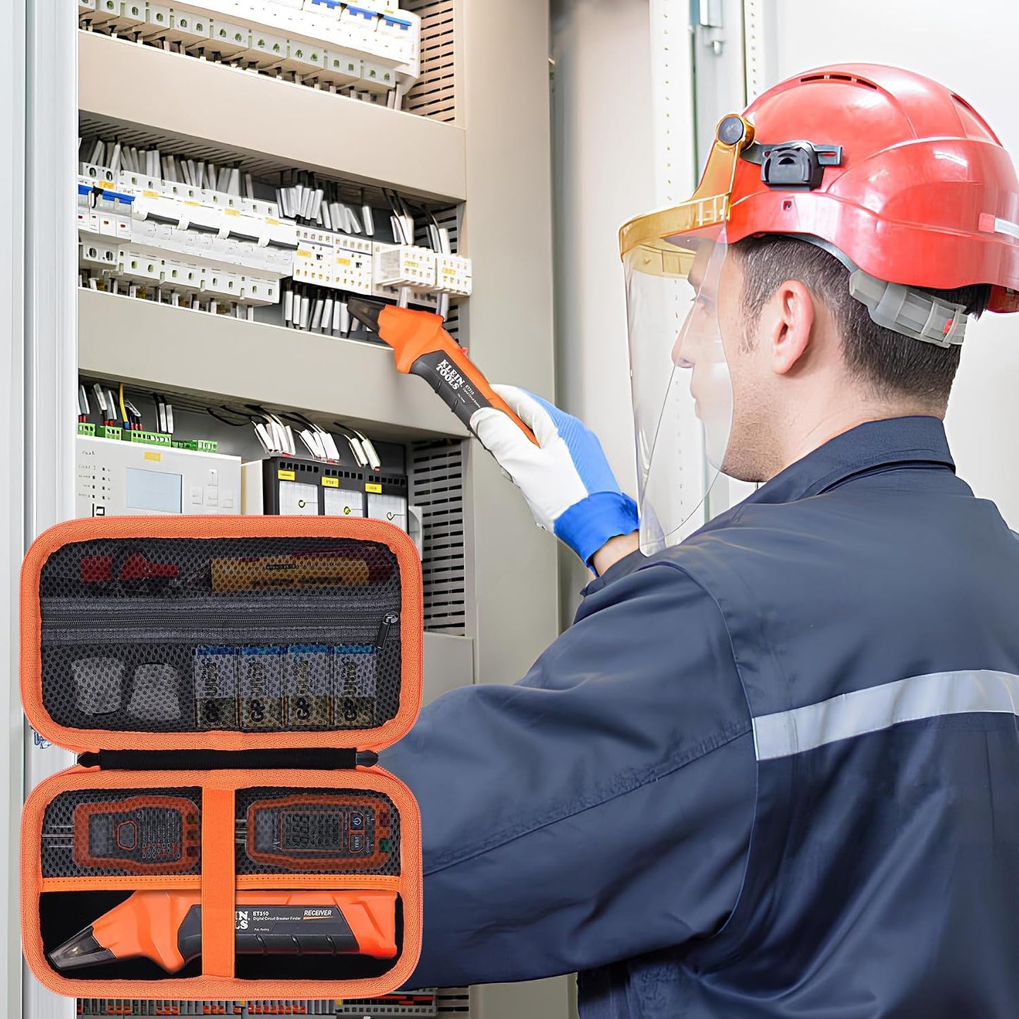 Lebakort Storage Case Compatible with Klein Tools ET310 AC Circuit Breaker Finder Electric Tester 80016 Tool Kit