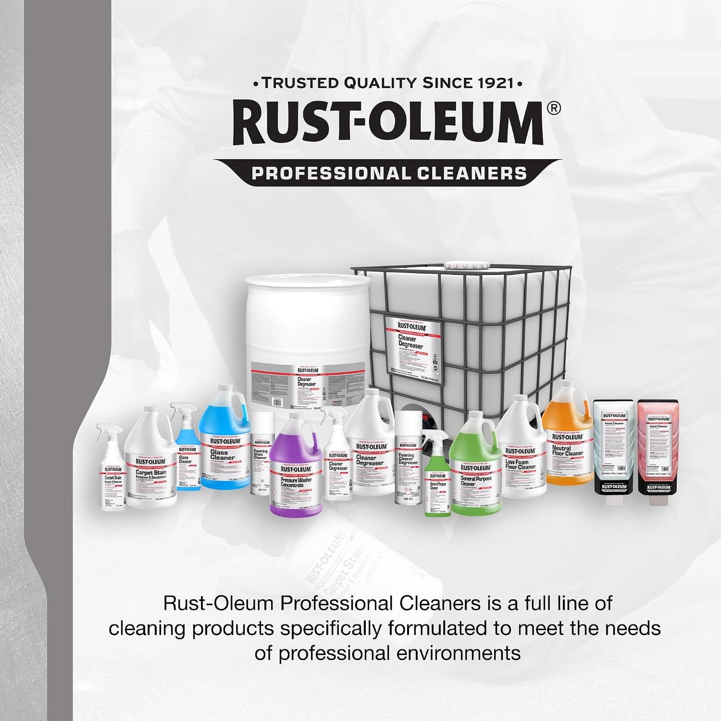 Rust-Oleum Professional Cleaners Solvent Degreaser | 15oz Aerosol | Professional Strength | Non-Chlorinated Formula