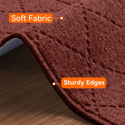 Stair Treads for Wooden Steps 15 PCS - 8’’ x 30’’, Non Slip Stair Runner, Machine Washable Stair Rugs Strips for Kids Pets and Elderly, Indoor Carpet for Stairs (Grey)