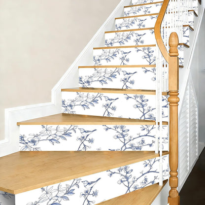 Peel and Stick Wallpaper, Soft Wildflower Botanical Contact Paper, PVC Vinyl Removable Wall Covering, Waterproof Easy-Clean, No Residue Renter Friendly, Neutral Decor, 39.4x17.3 in (Flowers2)