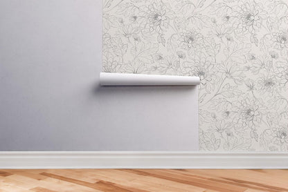 Peel and Stick Wallpaper Roll 17.5 x 216 Whispering Tales Design in Vinyl Sticker Paper for Accent Panels, Bedroom, Kitchen, Office or Shelf Liner