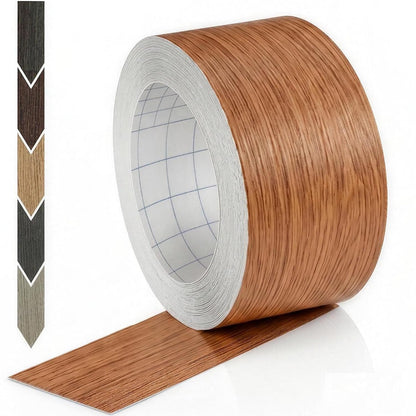 GSCIT Club Wood Grain Repair Tape, 2.4 inch X 15ft Self Adhesive Maple Grain Repair Patch for Tables, Chairs, Baseboards, Doors, Windows, Floors, Handicraft DIY. - Colors B