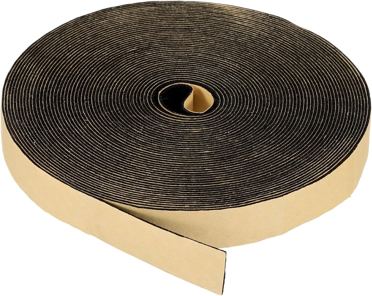 PATIKIL Foam Insulation Tape, 1-1/2" W x 1/8" t x 32.8FT Self Adhesive Weather Stripping Door Seal Strip for Door Window Air Conditioning, Black - Colors B