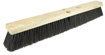 Weiler 42042 24" Fine Sweep Floor Brush, Flagged Silver Polystyrene Fill, Natural