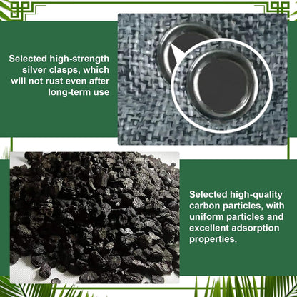 Charcoal Bags Odor Absorber Activated Charcoal Odor Absorber Natural Bamboo Air Purifying Bags Air Freshener for Home Closet Car Office, 70g