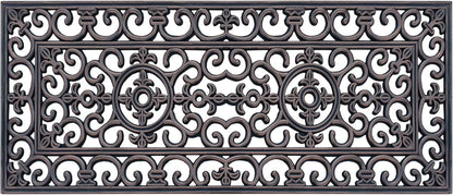 A1HC Outdoor Doormat, Natural Rubber, 18" x48”, Ideal for Outside entryway,Dirt Shoe Scraper,Heavy Duty Door mat for Indoor Outdoor,Rug Mats for Entry,Patio, Welcome Mats
