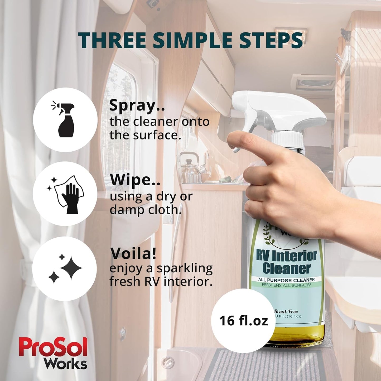 Degreaser Cleaner Heavy Duty Cleaning Spray 16 oz - Kitchen Cleaner for Stubborn Splatters, Stove Top, Grill, Drip Pans, & Oven Cleaner - Safe on All Surfaces - Fresh Scent