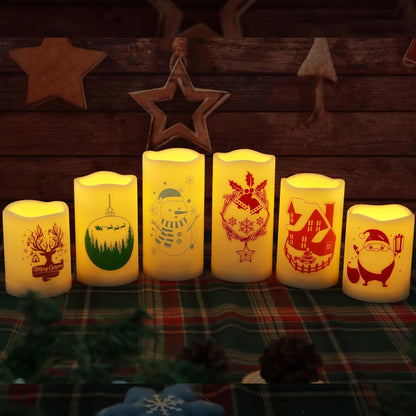 CANDLE CHOICE Waterproof Outdoor Battery Operated Flameless Candles with Remote Timer Plastic Flickering Fake Electric LED Pillars for Lantern Garden Wedding Christmas Decorations 3x4 Inches 3 PCS
