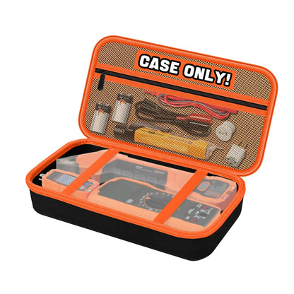 Storage Case Only for Klein Tools Electrical Testers -Hard Protective Carrying Bag Compatible with 80101 Circuit Breaker Finder Kit & ET310/ 69149P Digital Multimeter, XL Size (Does NOT Include Tools)