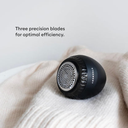 Steamery Fabric Shaver Pilo 1, Lint Remover for Pills and Bobbles, 5W, Portable, Rechargeable, Ergonomic, Scandinavian Design, Grey