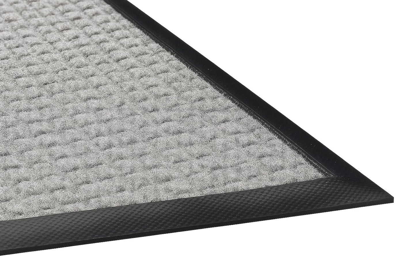 Guardian WaterGuard Indoor/Outdoor Wiper Scraper Floor Mat, Rubber/Nylon, 3'x4', Grey