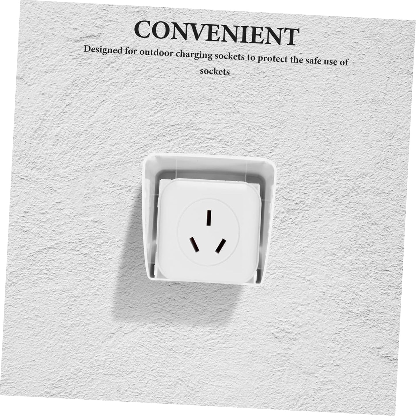 PRETYZOOM Outdoor Power Outlet Cover in Use Outlet Cover Electric Socket Receptacle Weatherproof Electrical