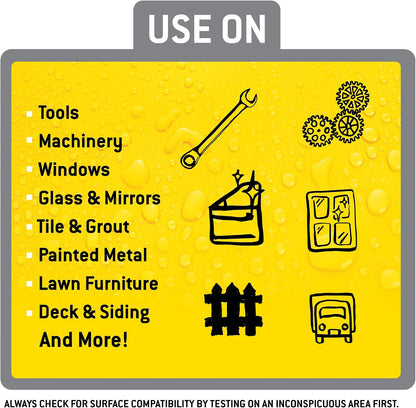 Tub O' Towels Heavy Duty Cleaner and Degreaser Spray Helps in Removing Oil Tar Paint Dirt Caulk Grease Grime Gunk Epoxies, Industrial Strength, Home & Auto, Made In USA, Citrus Scent, 24oz, 2-Pack
