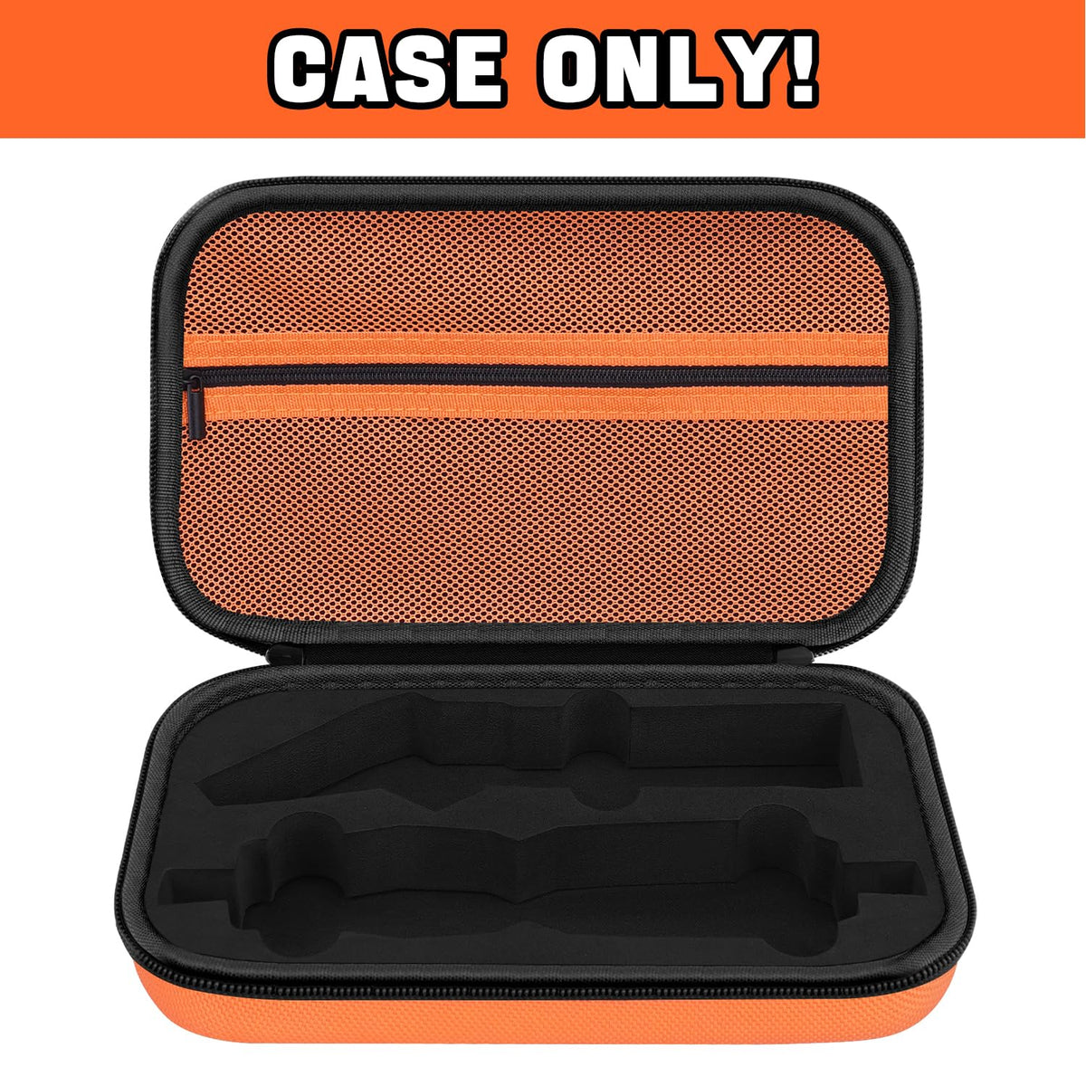 Storage Case Only for Klein Tools Electrical Testers -Hard Protective Carrying Bag Compatible with 80101 Circuit Breaker Finder Kit & ET310/ 69149P Digital Multimeter, XL Size (Does NOT Include Tools)