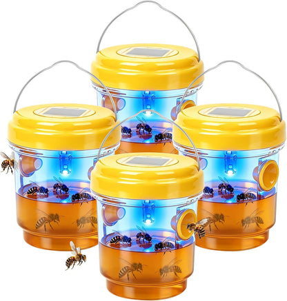 4Pcs Wasp Traps Outdoor Hanging