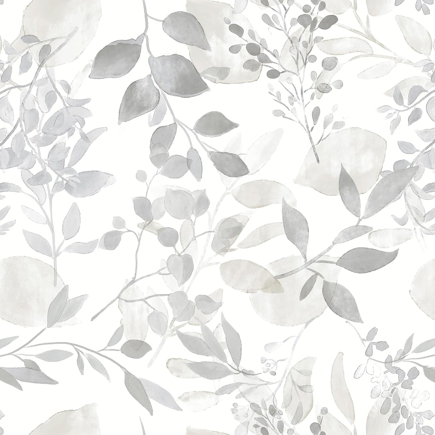 Safiyya Peel and Stick Wallpaper Boho Modern Beige Leaf Contact Paper Peel and Stick Wall Paper Self Adhesive Removable Wallpaper for Bedroom Bathroom Vinyl Roll 78.7"x17.3"