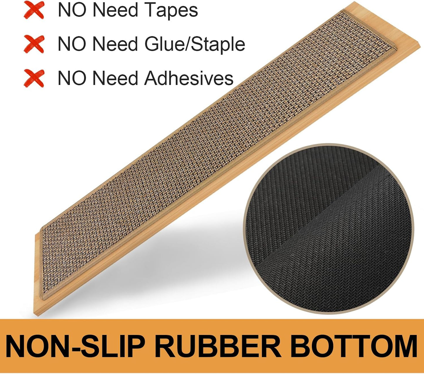 Stair Treads Carpet 4 pcs for Wooden Steps with Non Slip Rubber Backing, 100% Polyester Soft Stairs Resistant Indoor Skid Runner Safety Rugs for Kids Elders and Pets 30" * 8" (Dark Gray)