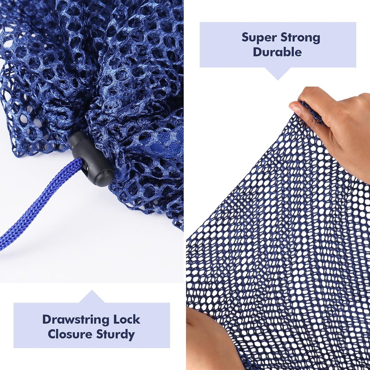 3 Pack XXL Mesh Laundry Bags for Delicates, Extra Large Laundry Wash Bags for Clothes,Bed Linen,Toys with Drawstring Closure Sturdy(3 XXLarge 28 x 26 Inches)