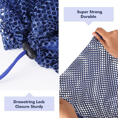 3 Pack XXL Mesh Laundry Bags for Delicates, Extra Large Laundry Wash Bags for Clothes,Bed Linen,Toys with Drawstring Closure Sturdy(3 XXLarge 28 x 26 Inches)