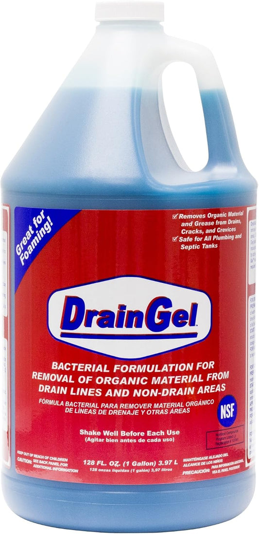 Drain Gel 128oz- Organic Bioenzyme Cleaner