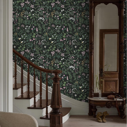 Dimoon 17.3" X 78.7" Peel and Stick Wallpaper Floral Contact Paper Boho Beige White Renter Friendly Natural Wall Paper Waterproof Removable Self Adhesive Wallpaper for Bedroom Livingroom Vinyl Roll