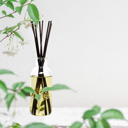Urban Naturals Smoked Vanilla Reed Diffuser Set with Vanilla Bean, Sandalwood & Leather | Made in the USA - Colors B