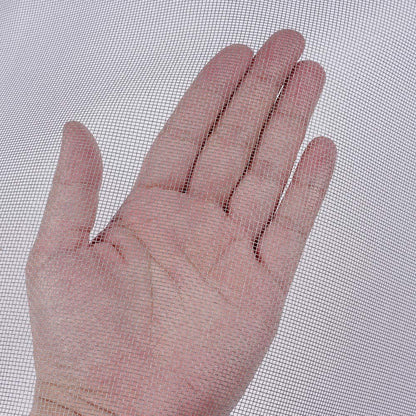 Pololo Fiberglass Screen Roll High Visibility and Durable Screen Easy to DIY Repair or Rescreen Window and Door Screen