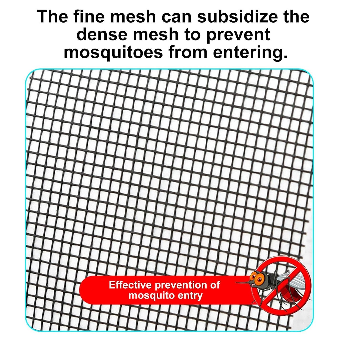 Screen Repair Tape, Screen Door Repair Patch, Waterproof Window Screen Repair Tape, Strong Adhesive Screen Repair Tape, Screen Tape Mesh Repair for Screen Door Holes Tears Instantly, Gray