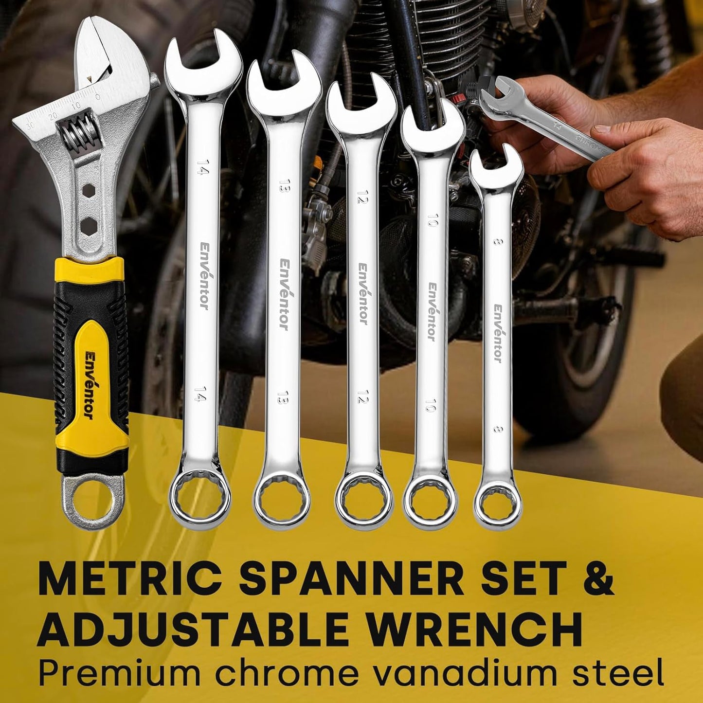 Enventor Tool Set, 231 Piece Home Tool Kit with Toolbox, Combination Wrench and Hand Tools for Home Repairs, Auto Maintenance, DIY & General Use, Household Repair Tools for Men & Women