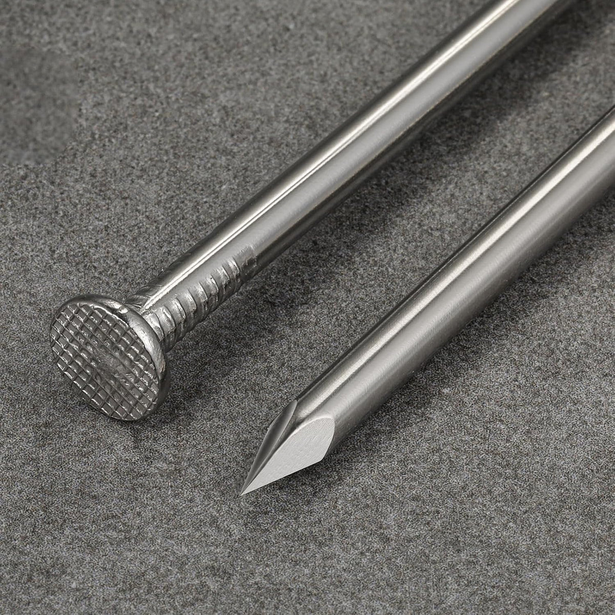 Wensilon 430pcs Stainless Steel 304 Nails Kit, Hanging Nails Kit, Wall Nails Kit, Dowels Kit, Long Nails Kit