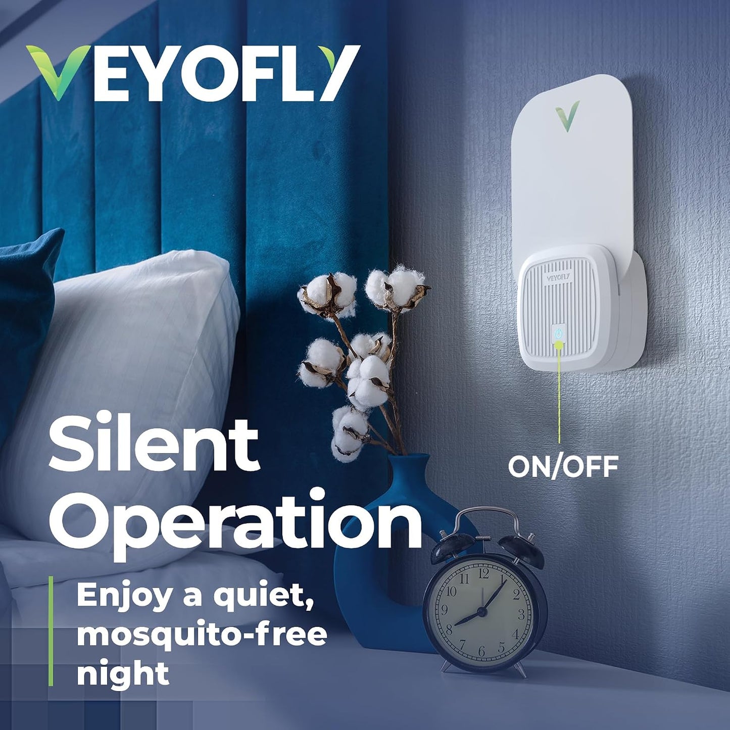 VEYOFLY Fruit Fly Traps for Indoors (2 Device + 4 Refills), Gnat Trap Indoor Plug in, Bug Traps, Flying Insect Trap, Gnat Traps for House Indoor, Fly Trap Indoor for Home Bug Light, Gnats Catcher