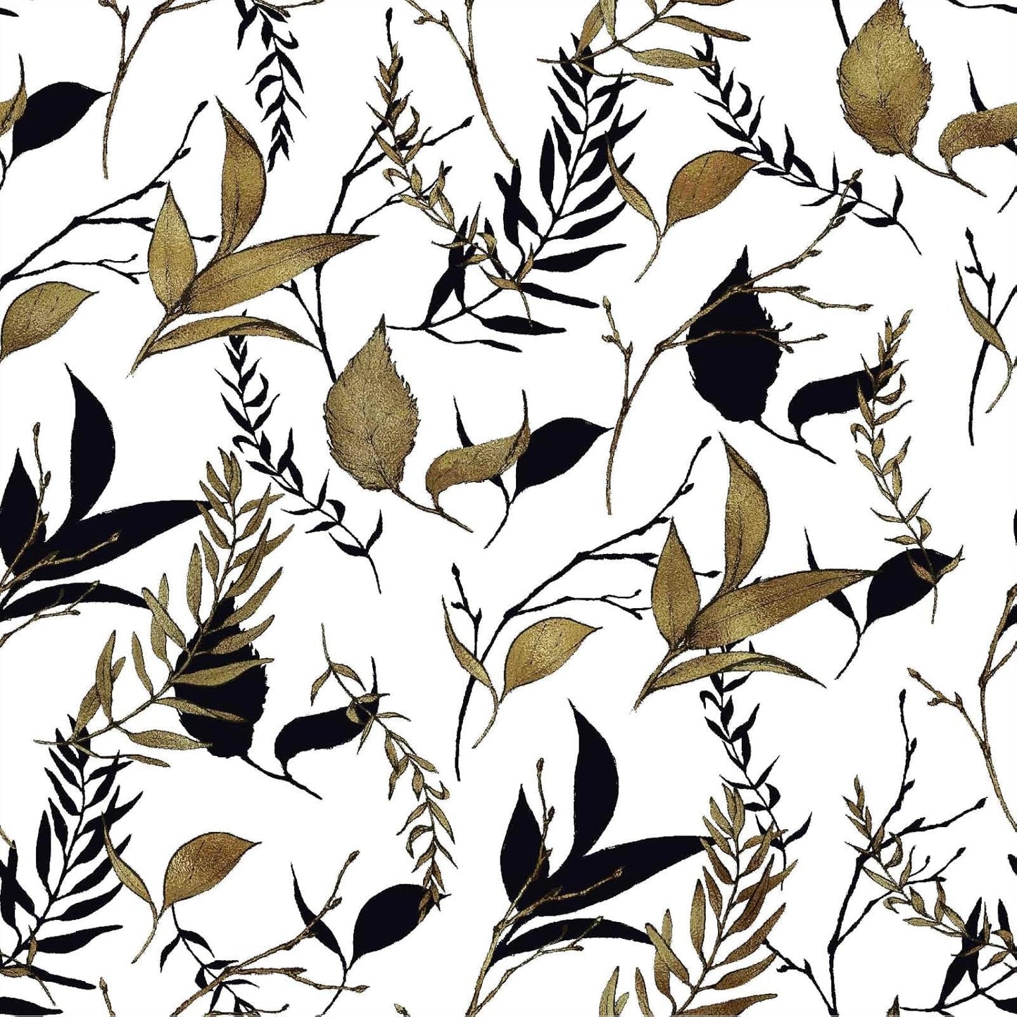 Sage Green and Blue Leaf Peel and Stick Wallpaper Modern Removable Self Adhesive Waterproof Renter Friendly Wall Covering for Bathroom and Accent Walls 17.7in x 88.5in