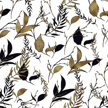 Sage Green and Blue Leaf Peel and Stick Wallpaper Modern Removable Self Adhesive Waterproof Renter Friendly Wall Covering for Bathroom and Accent Walls 17.7in x 88.5in