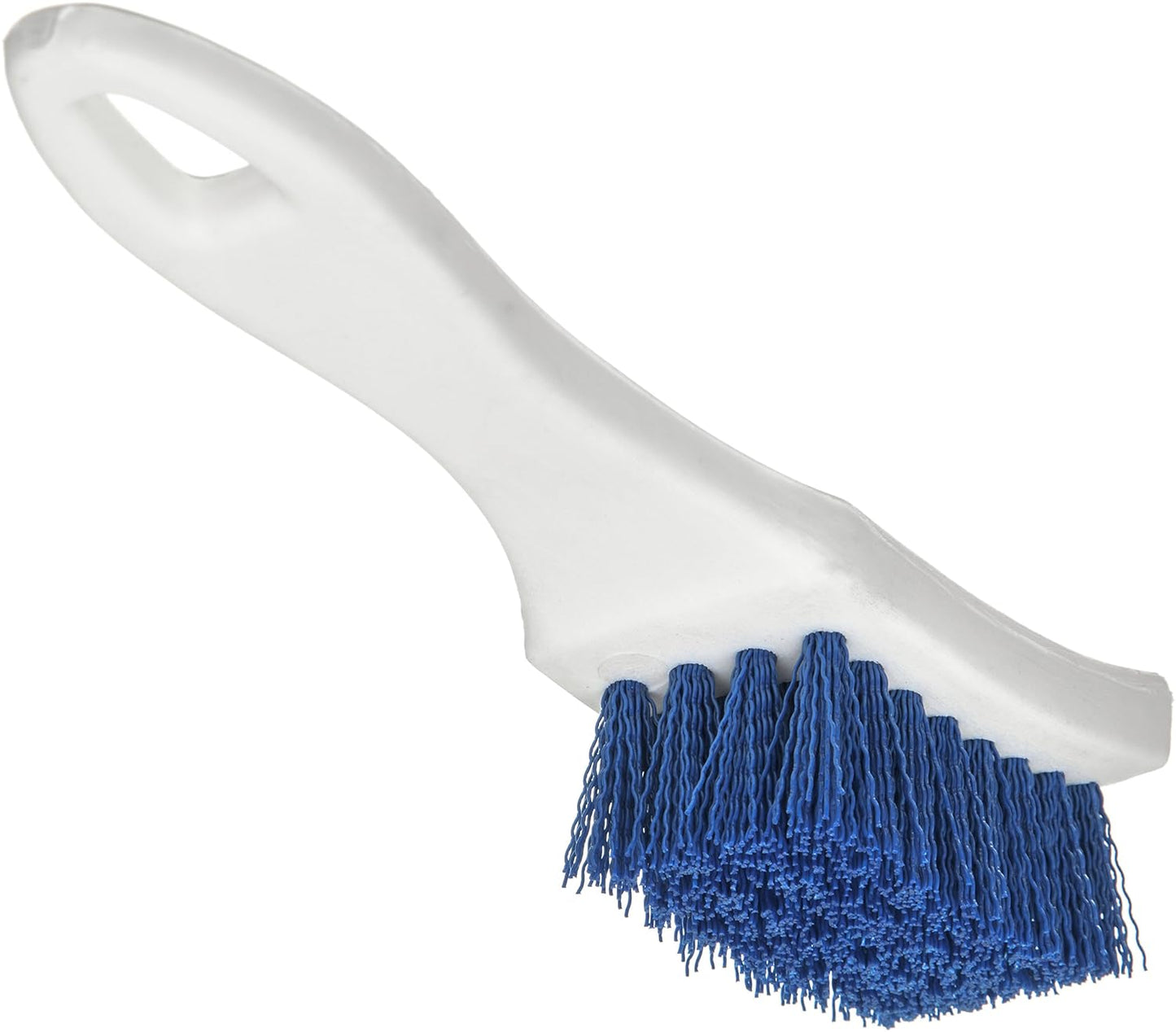 SPARTA 41395EC09 Plastic Scrub Brush, Detail Brush, Kitchen Brush With Hanging Hole For Cleaning, 7 Inches, Green