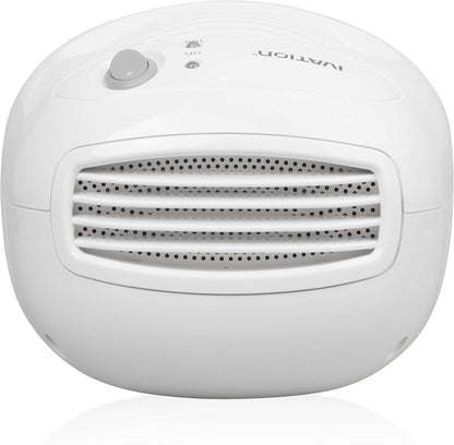 Ivation IVADM10 Powerful Small-Size Thermo-Electric Dehumidifier - for Smaller Room, Cupboard, Basement, Attic, Stored Boat, RV, Antique Car,White